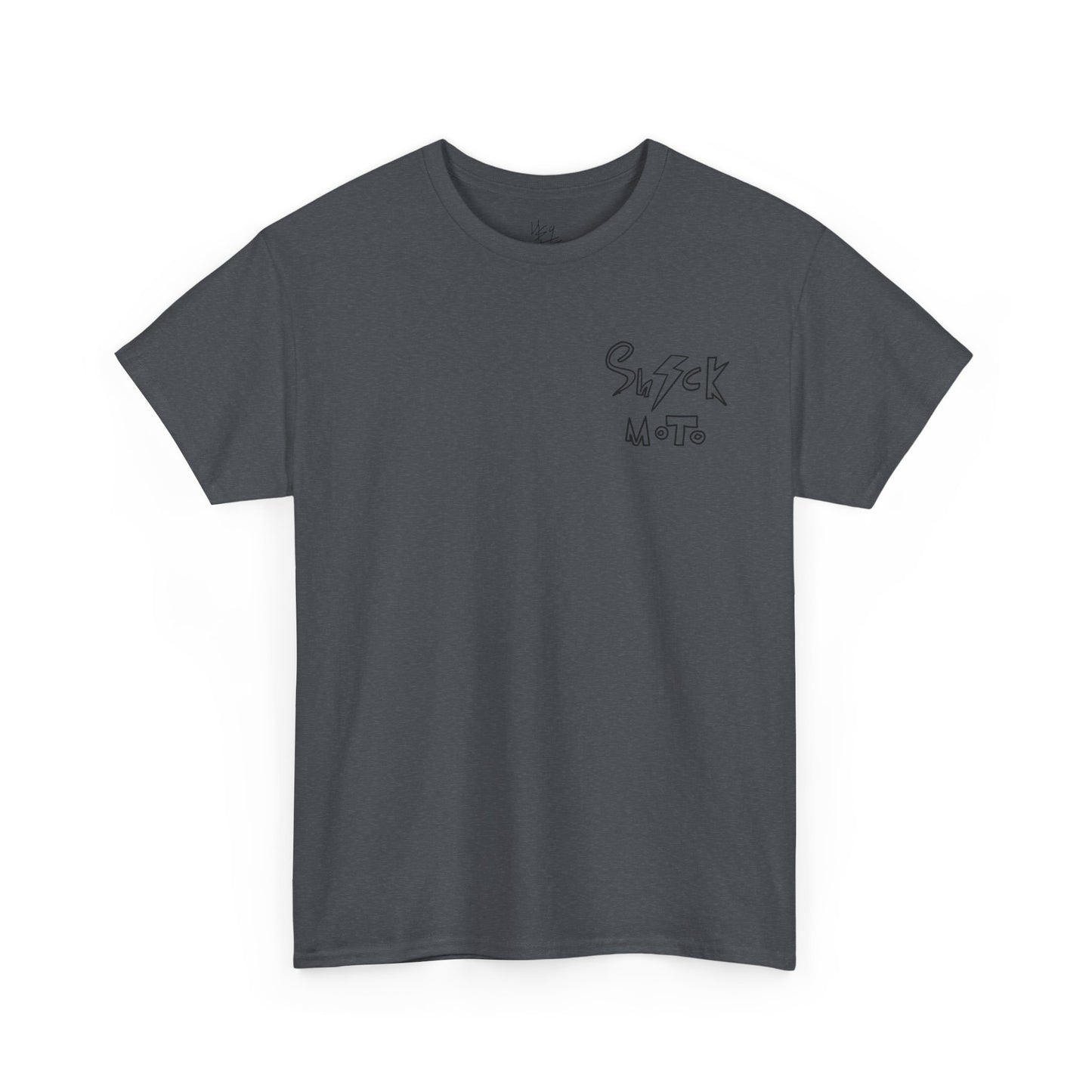 Shock moto graphic tee wheelie and combo in style
