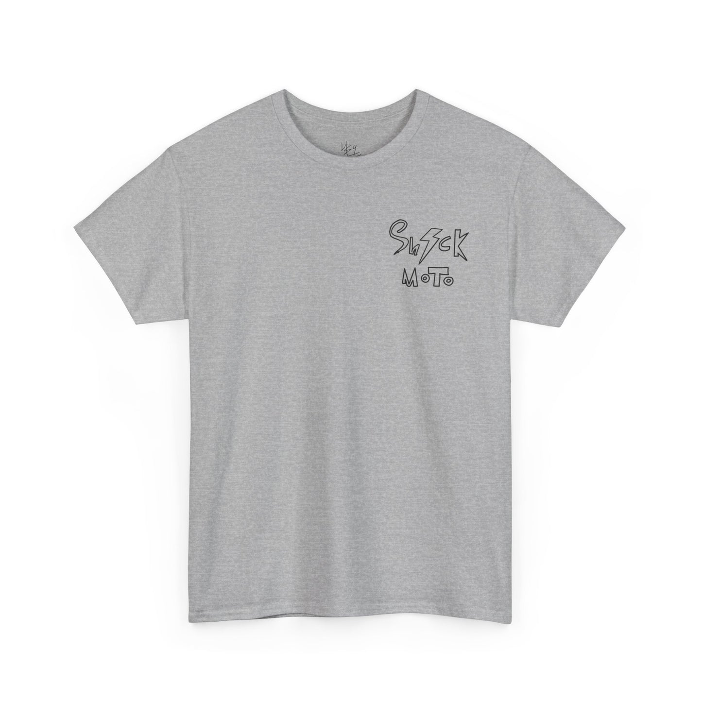 Shock moto graphic tee wheelie and combo in style