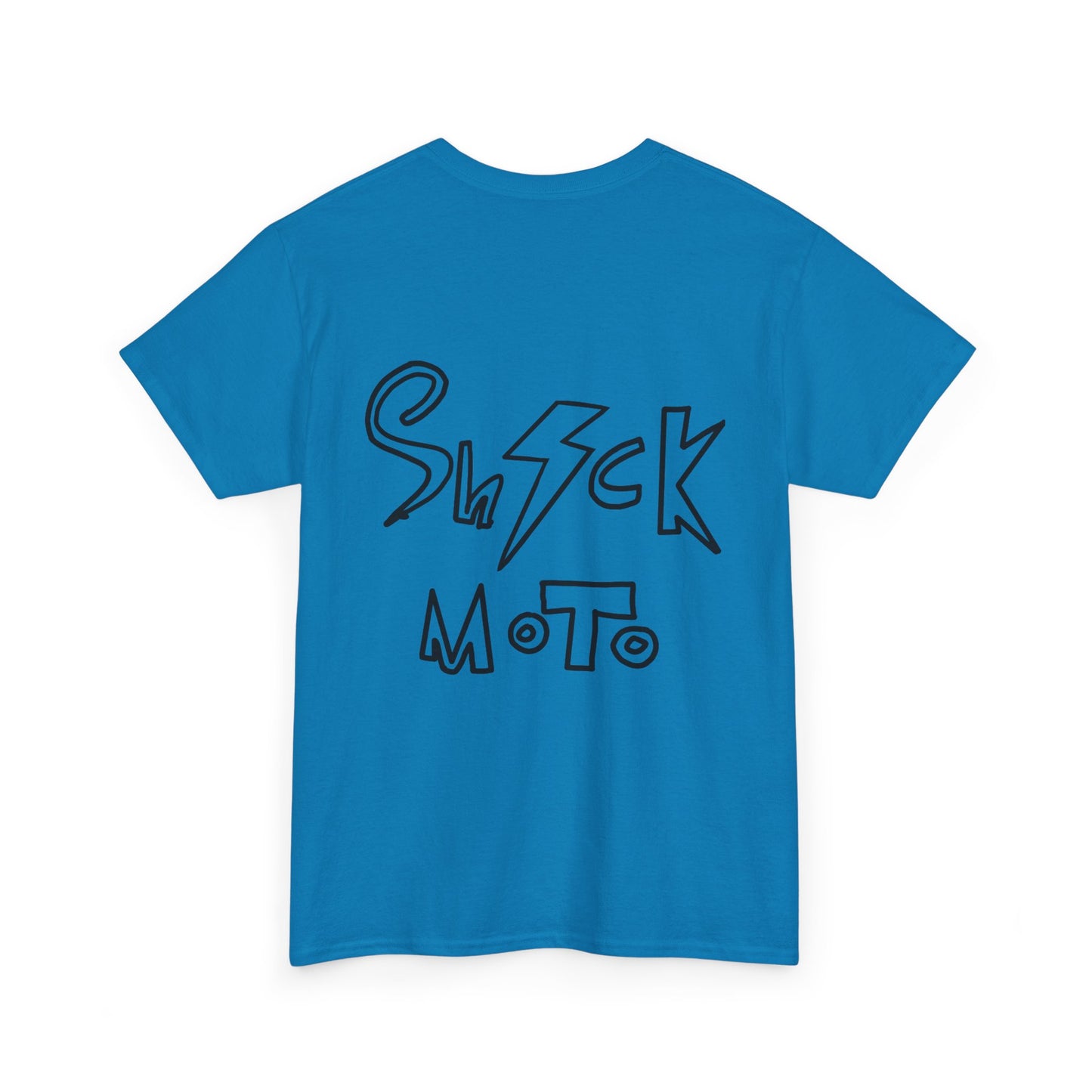 Shock moto graphic tee wheelie and combo in style
