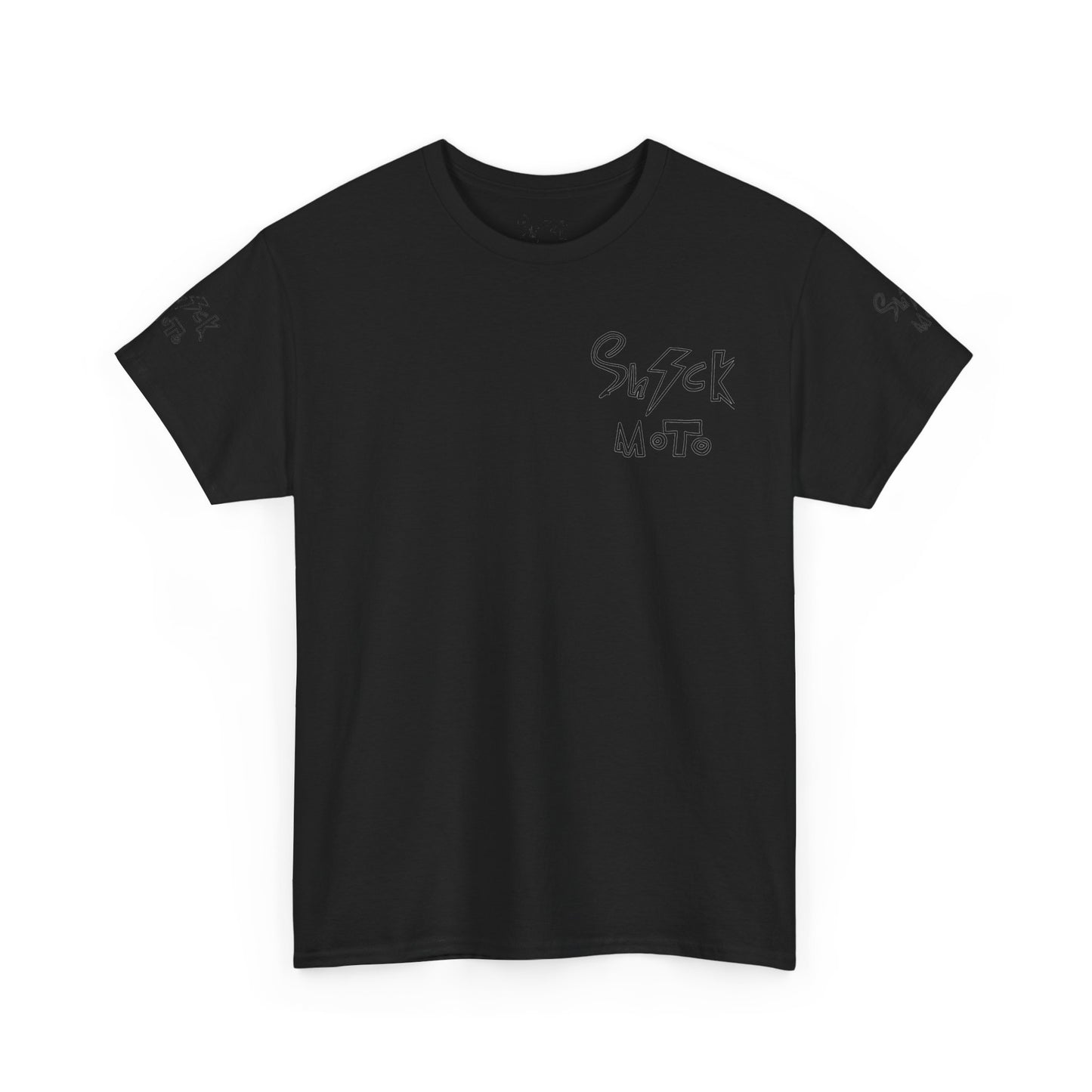 Shock moto graphic tee wheelie and combo in style