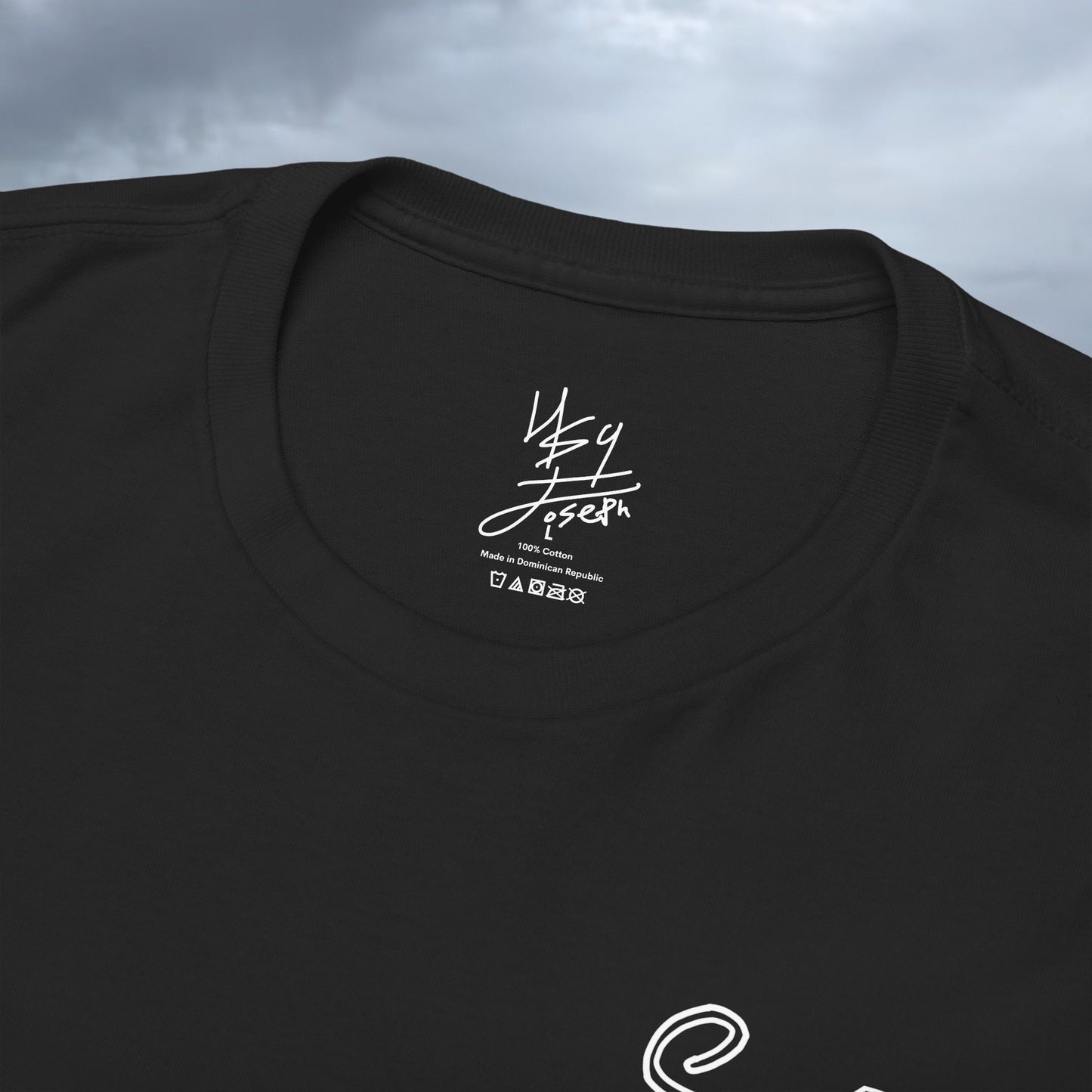 Shockmoto dark color light logo og tee