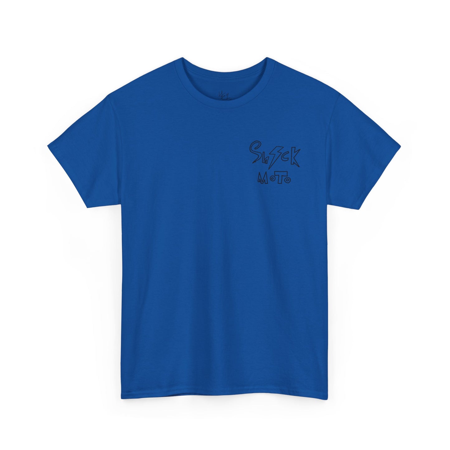 Shock moto graphic tee wheelie and combo in style