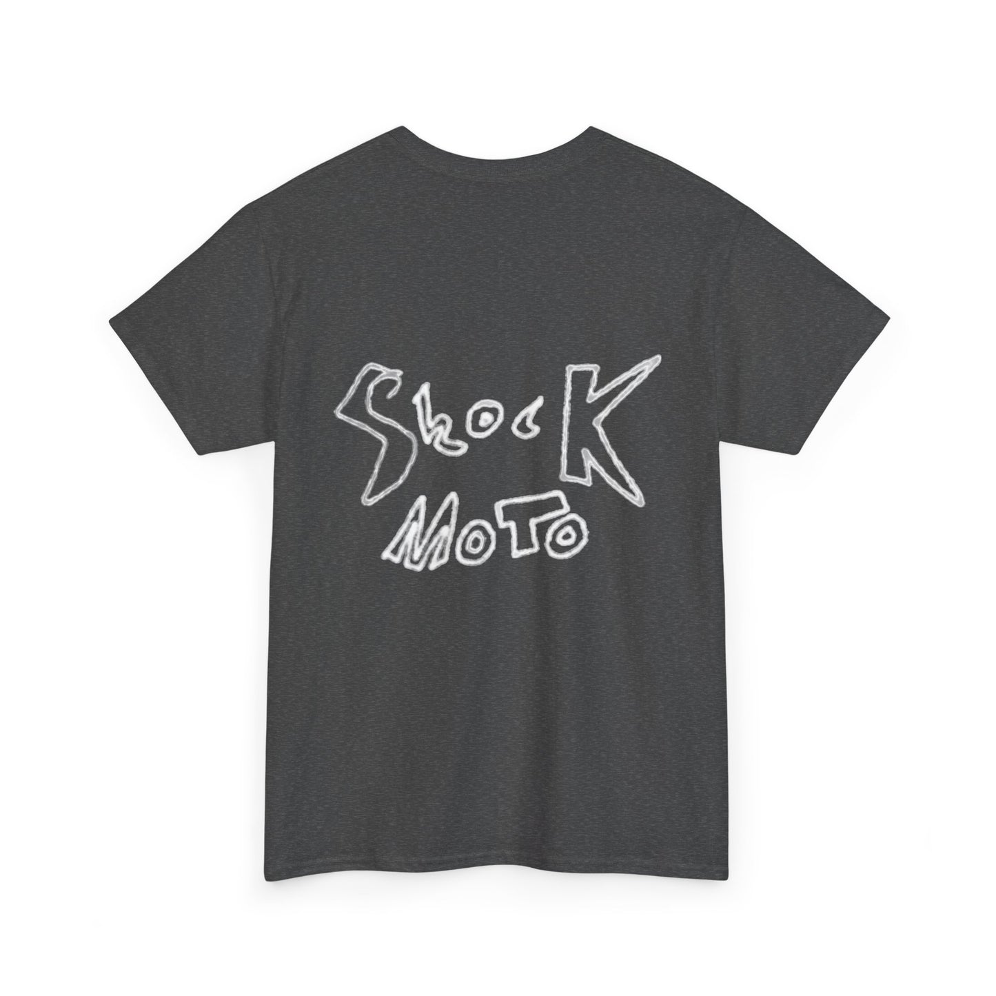 Shockmoto dark color light logo spray paint