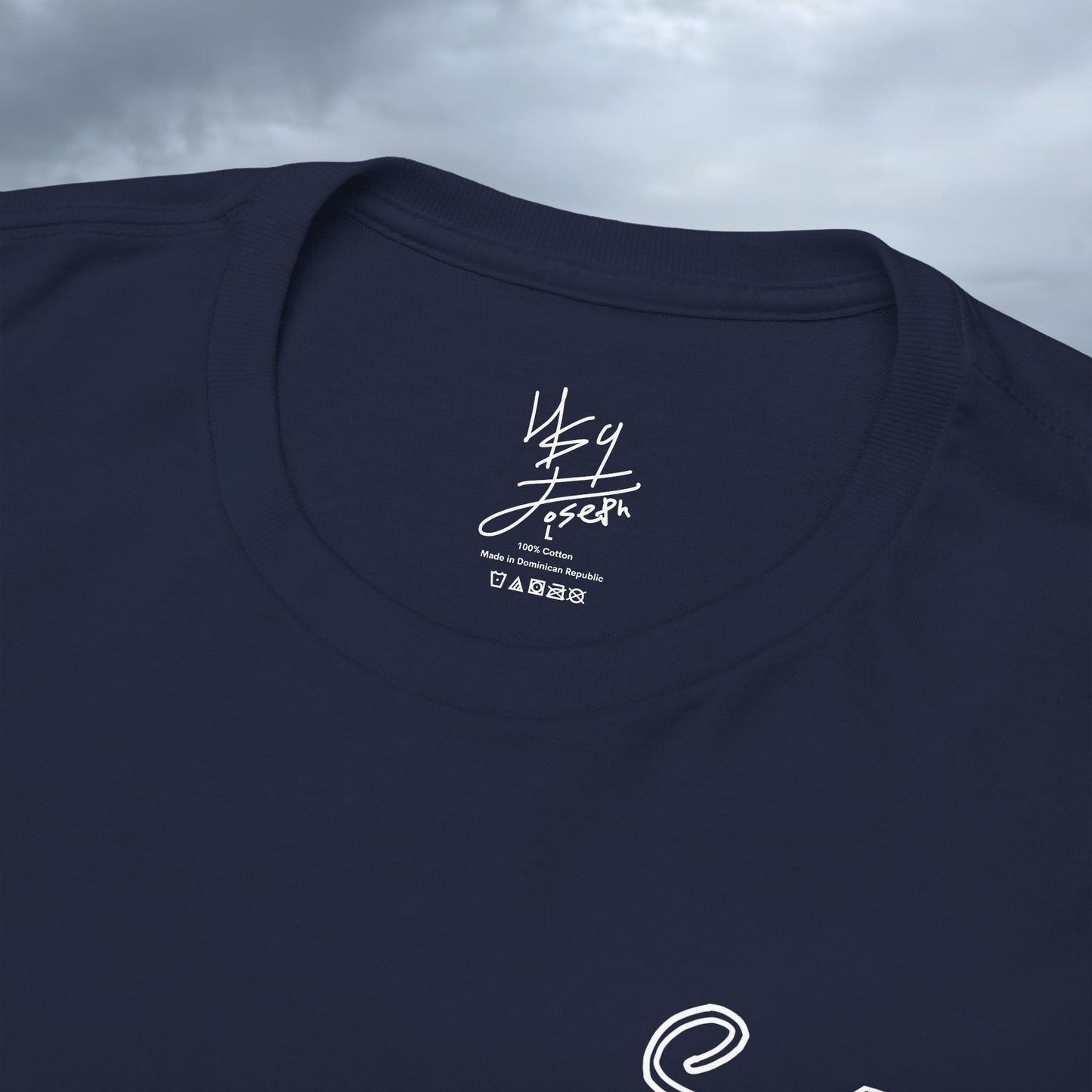 Shockmoto dark color light logo og tee