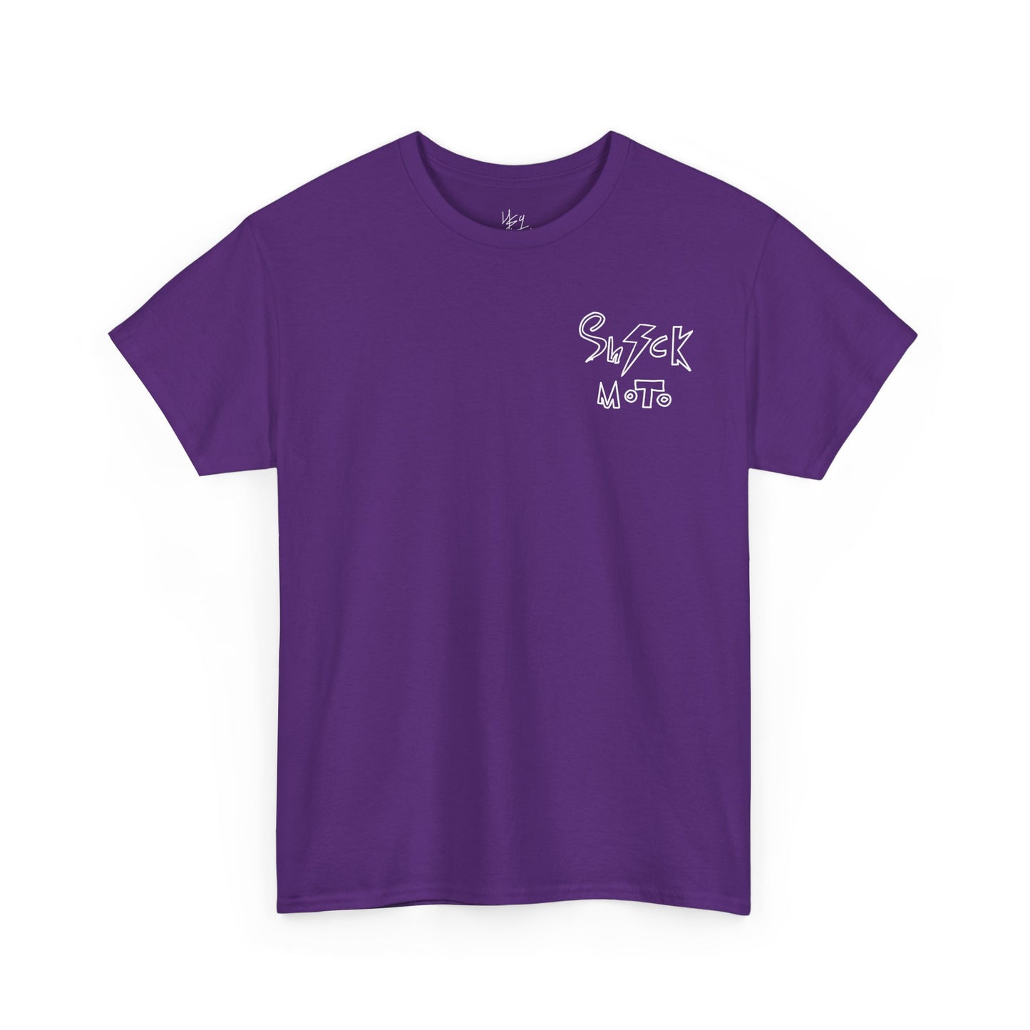 Shockmoto dark color light logo og tee