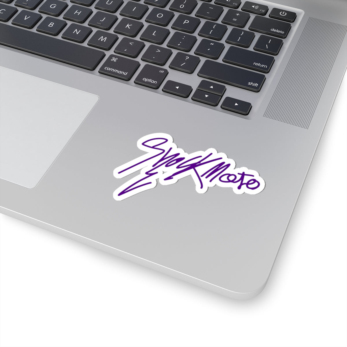 Sleek shockmoto sticker