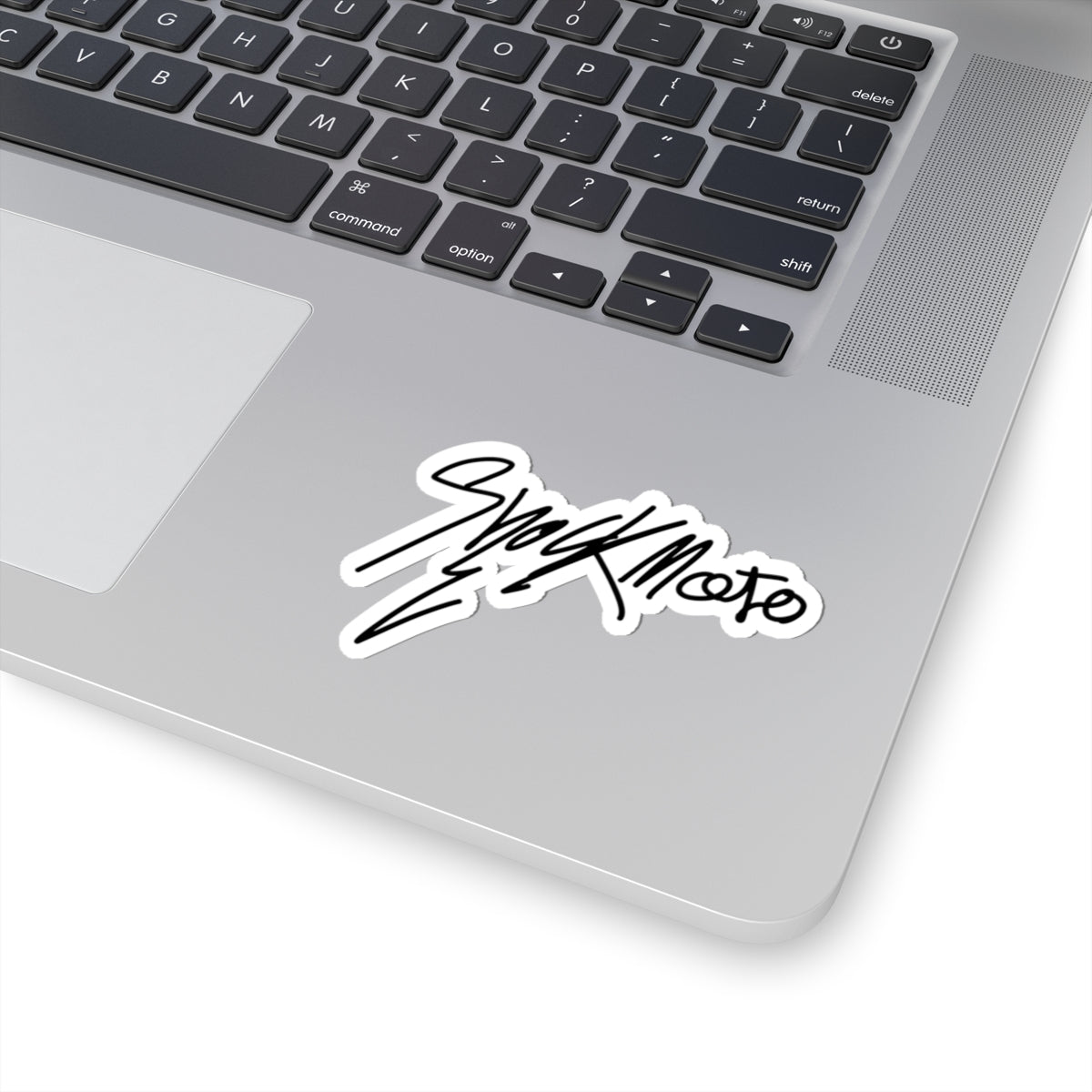 Sleek shockmoto sticker