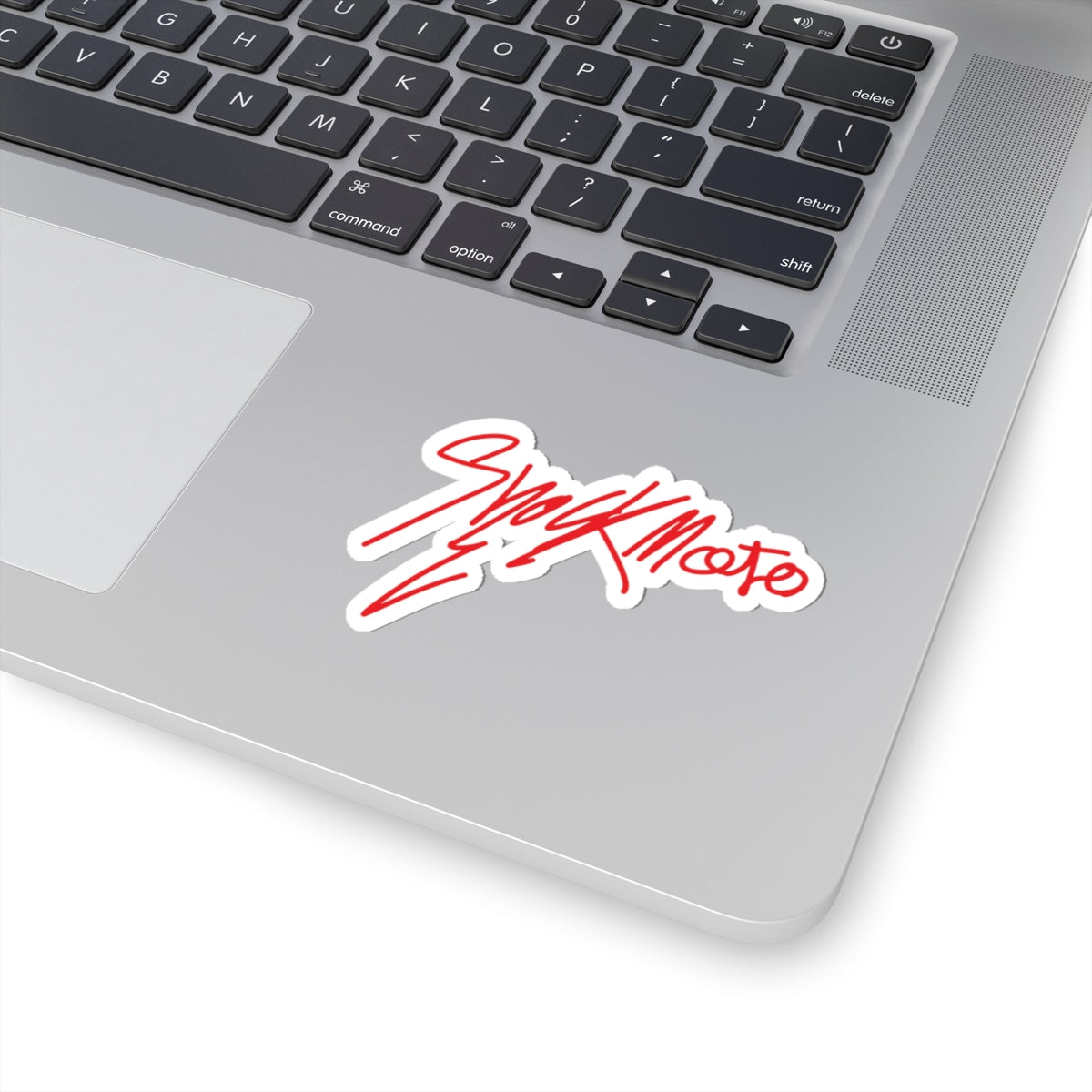 Sleek shockmoto sticker