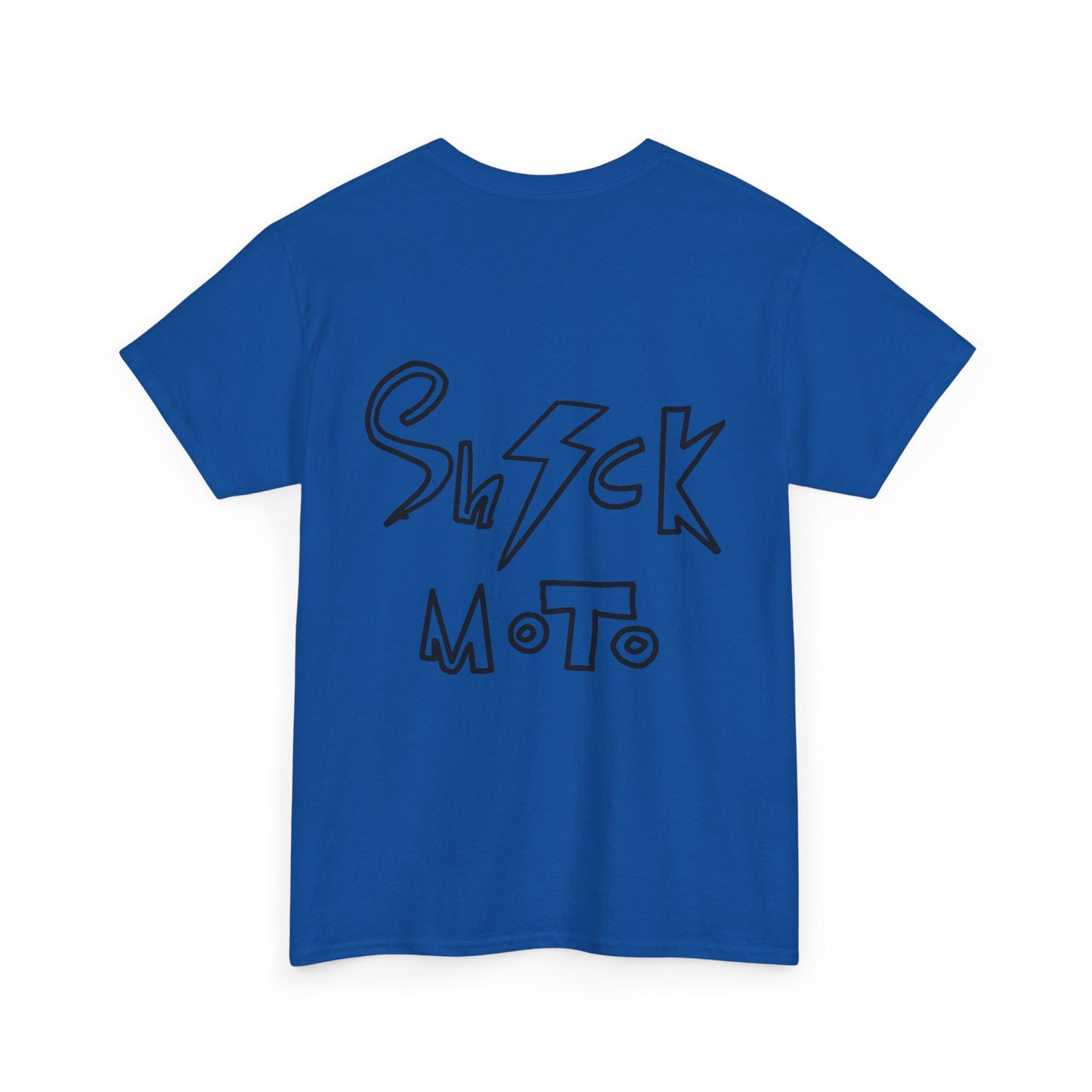 Shock moto graphic tee wheelie and combo in style