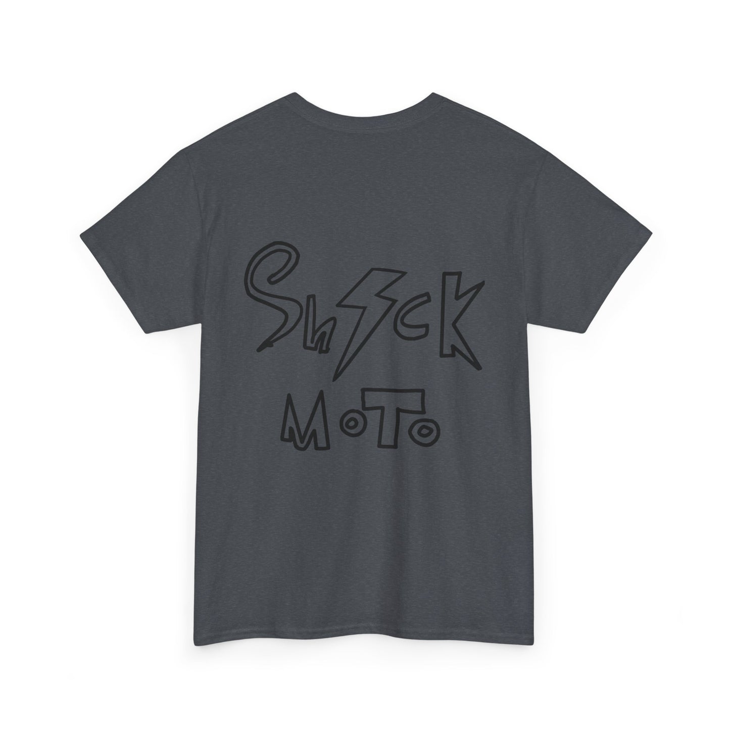 Shock moto graphic tee wheelie and combo in style