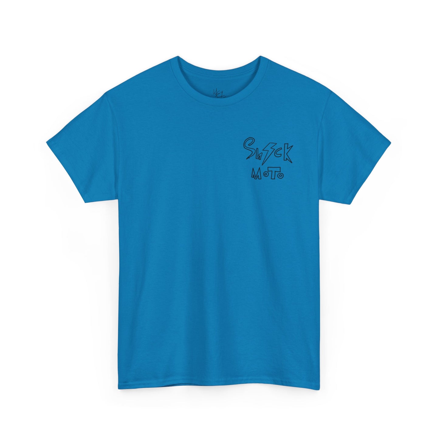 Shock moto graphic tee wheelie and combo in style