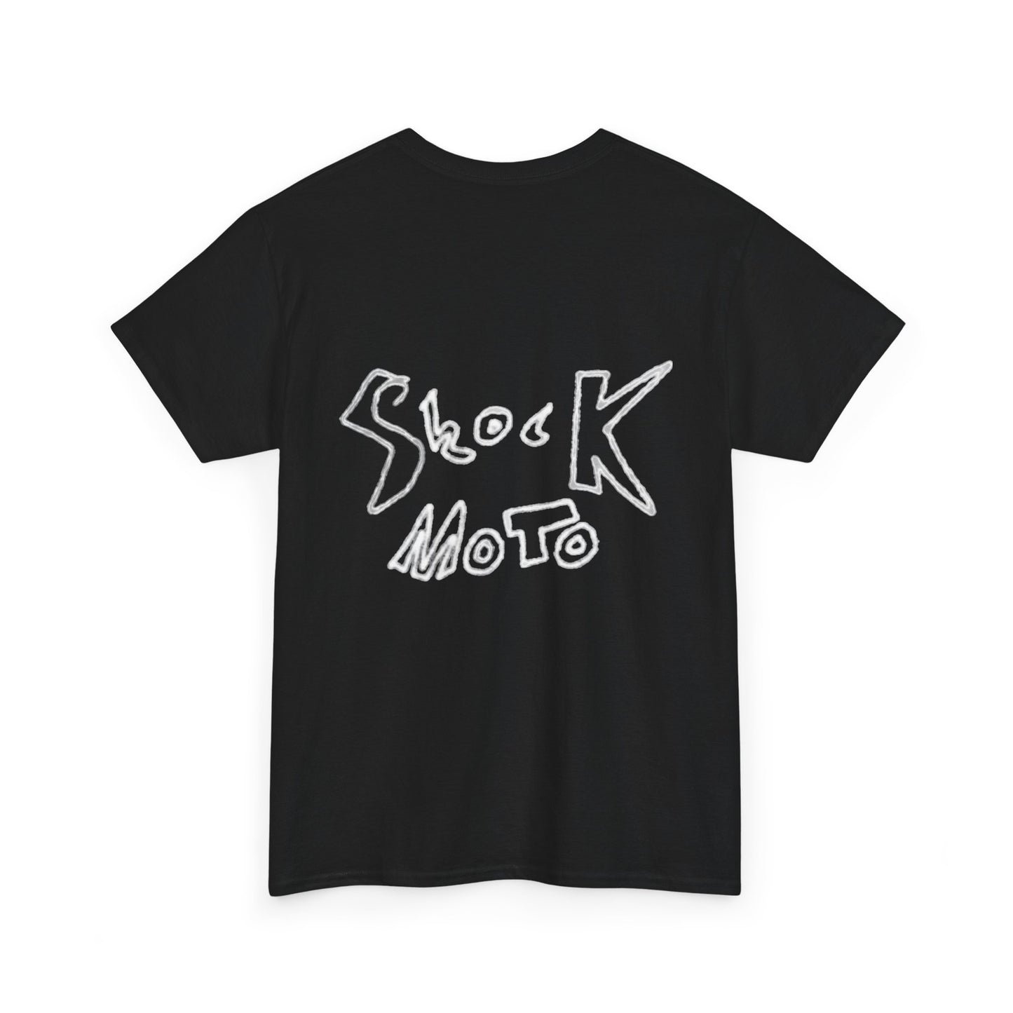 Shockmoto dark color light logo spray paint